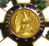 Legion of Honour medal, 2nd type, 1st Empire, Napoleon, silver, gold, 19th century