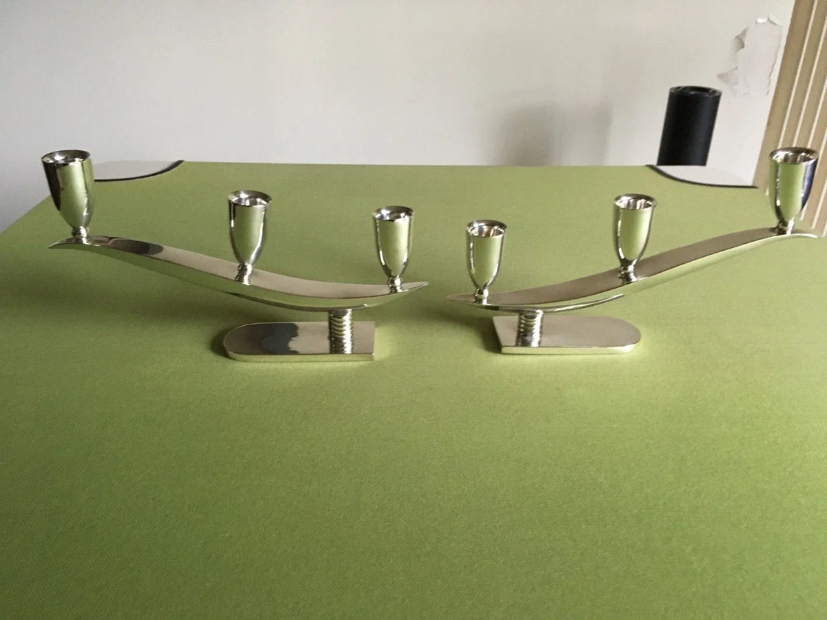 vintage sterling silver 925 Mexico candlesticks