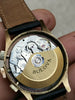 Vintage Bulova 18k gold automatic chronograph watch