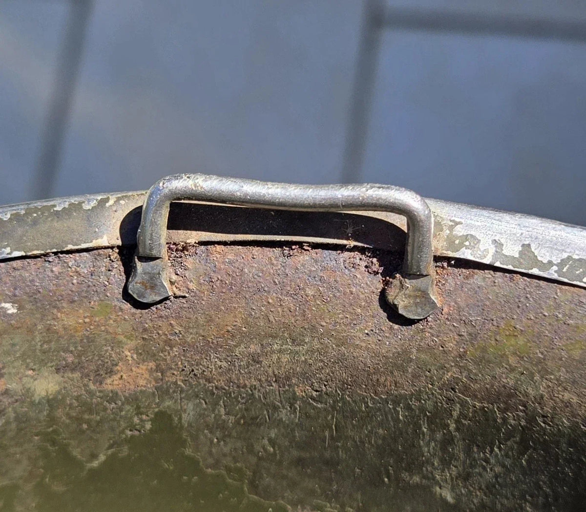 Casque US M1 ww2 de sergent à pattes fixes