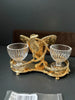 24-karat gold-plated salt cellar by Maison Christofle Aigle