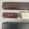 Set of 8 velvet jewelry and watch storage gift boxes for jewelry stores E44