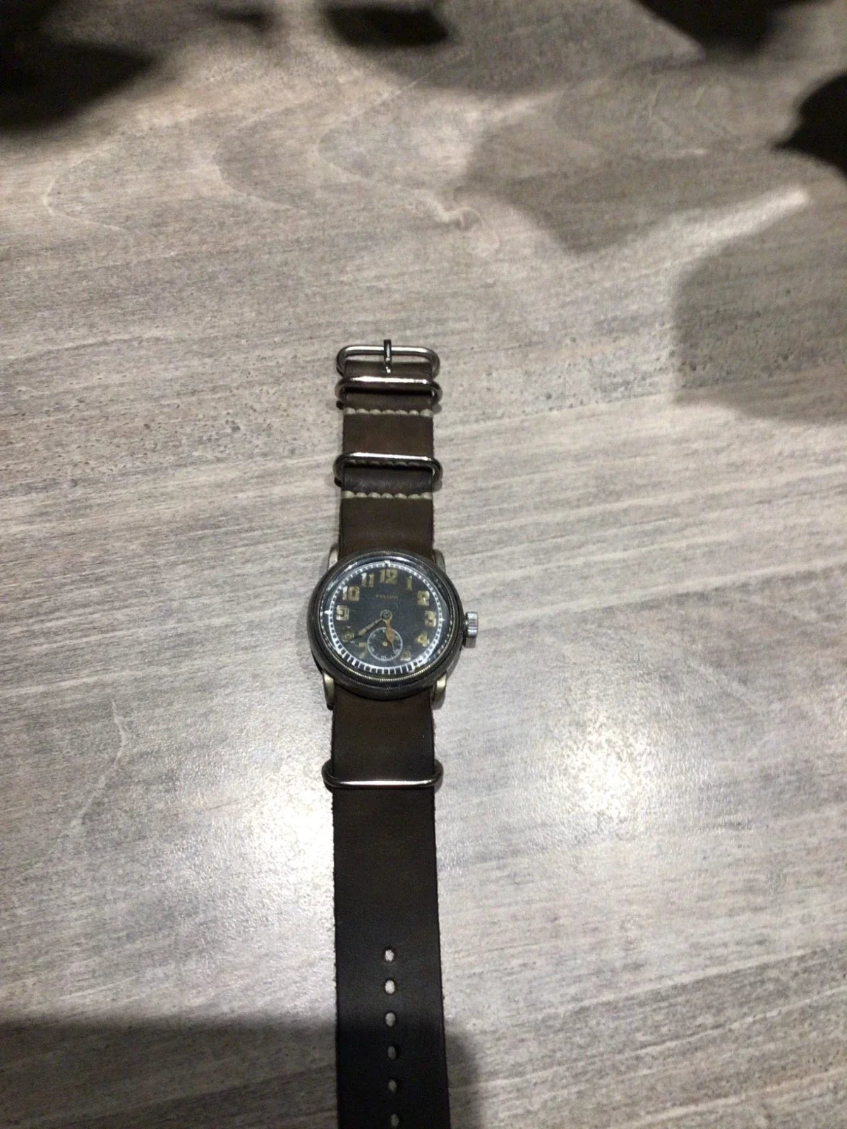 Vintage aviator watch
