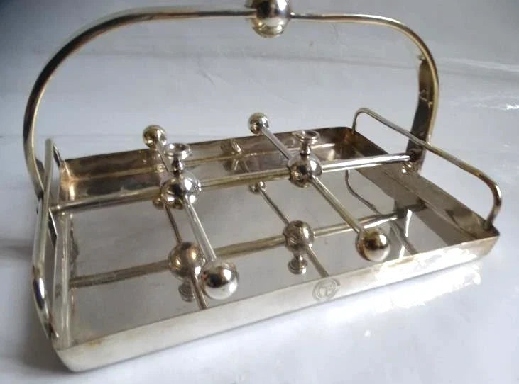 Silver-plated tray-Transat-Luc Lanel -CGT-Cie Transatlantique-1930 Christofle