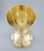 19th-century solid silver vermeil chalice by Demarquet Frères