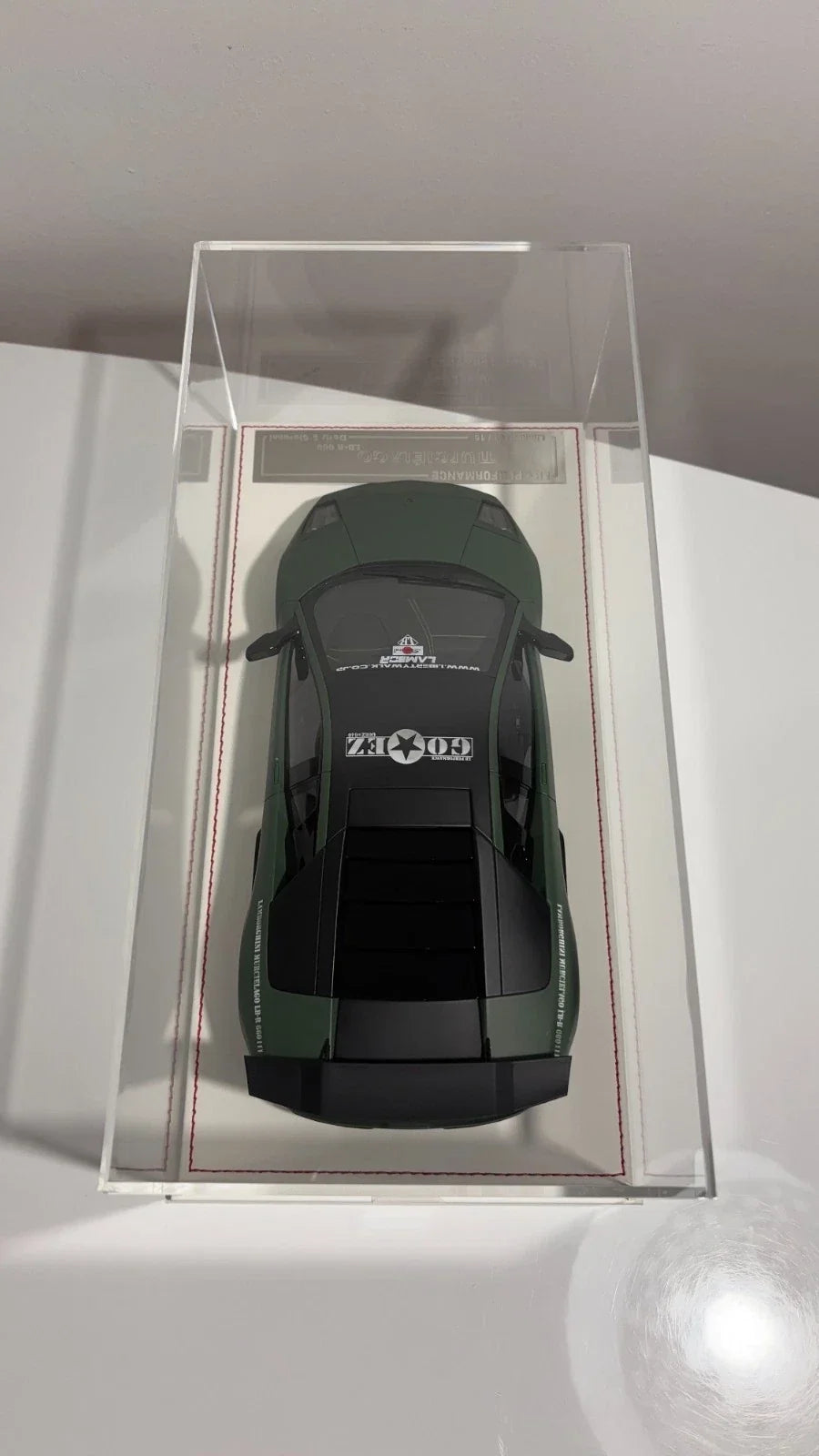 Maquette lamborghini murcielago lb-r 660 – zero fighter