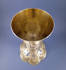 Vermeil and enamel chalice, solid silver by Demarquet Frères