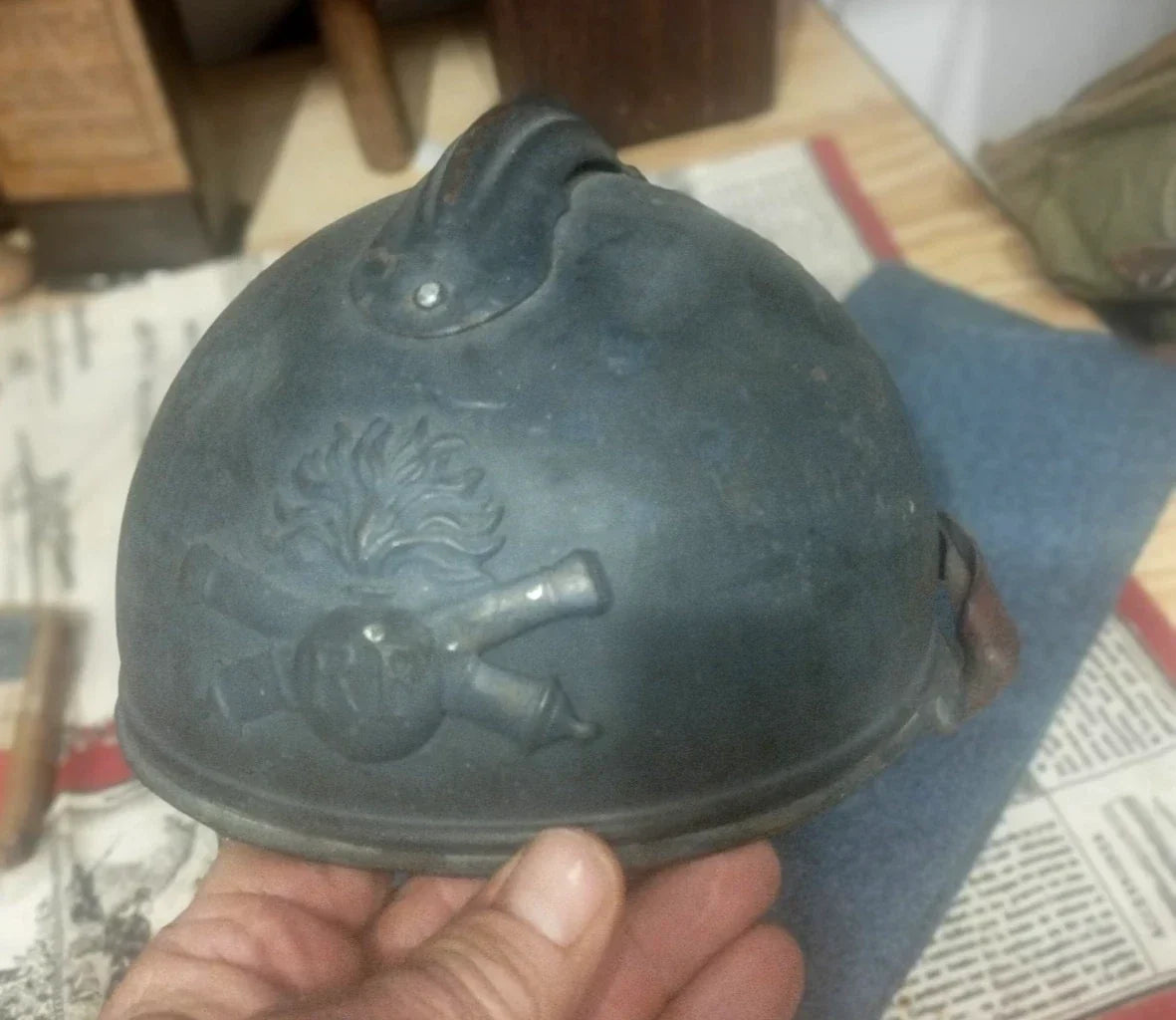 M15 Adrian tanker helmet