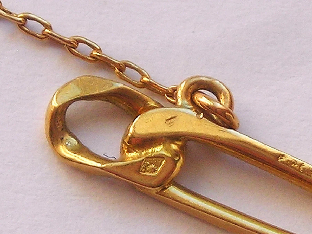 Belle gourmette en or 18 k de 7,65 g