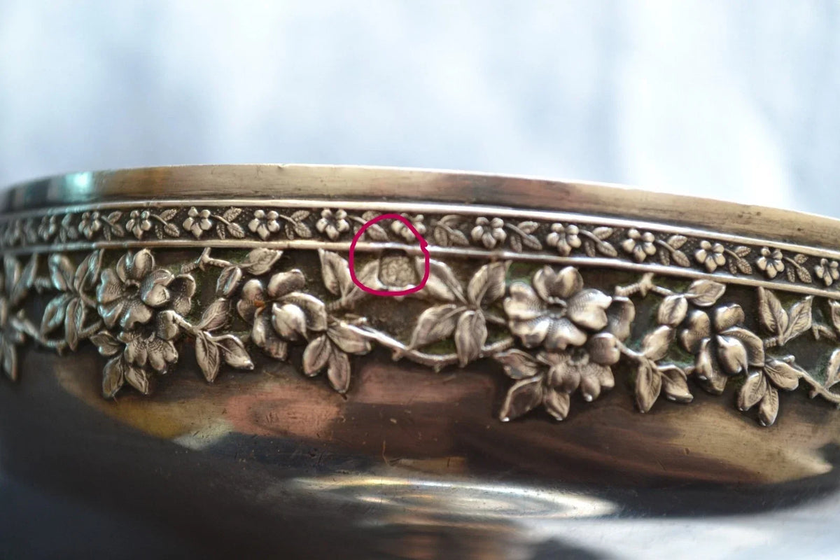 solid silver trophy chalice
