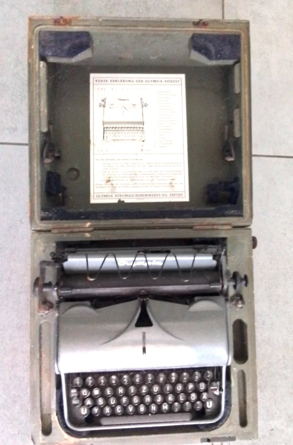 WW2 German typewriter