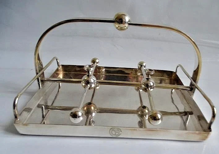 Silver-plated tray-Transat-Luc Lanel -CGT-Cie Transatlantique-1930 Christofle