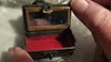 Rare and antique leather travel bag for Bleuette Jumeau Bru doll, circa 1900 HT
