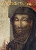 Tableau Religieux Ancien Huile Bois Portrait Saint Renaissance XVIe-XVIIe
