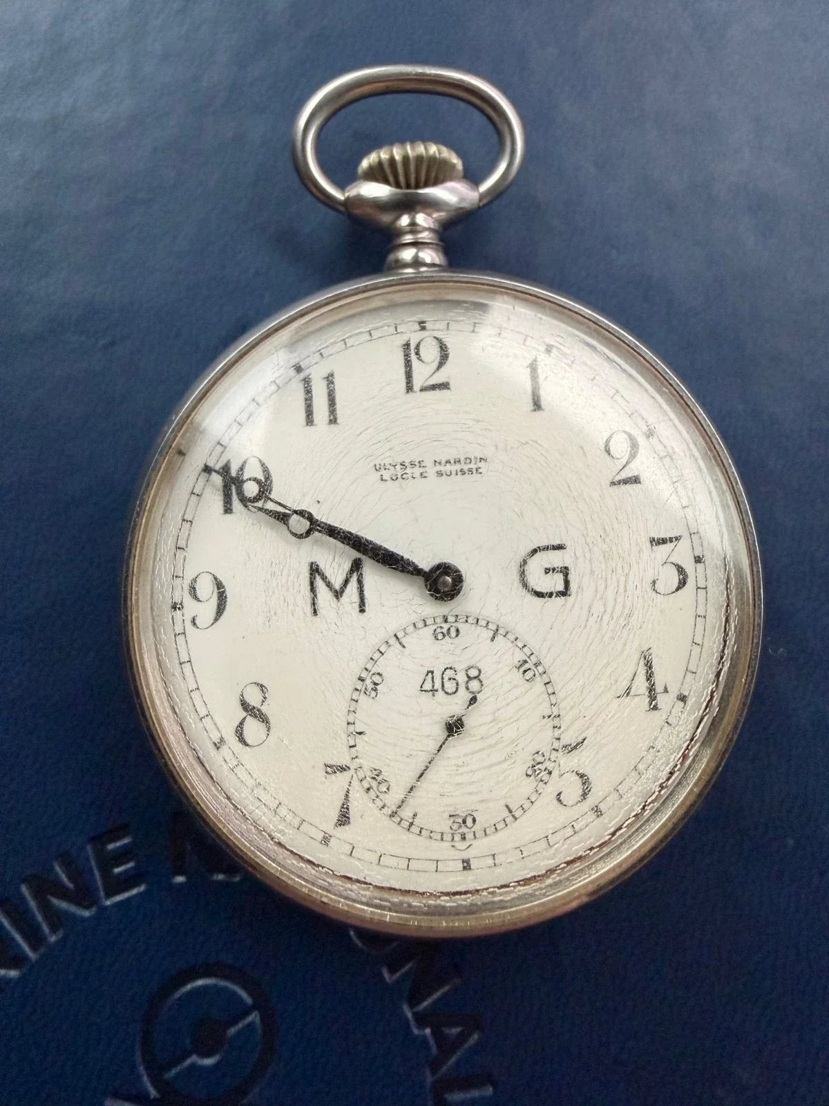 French military watch – administrative stopwatch – circa 1940