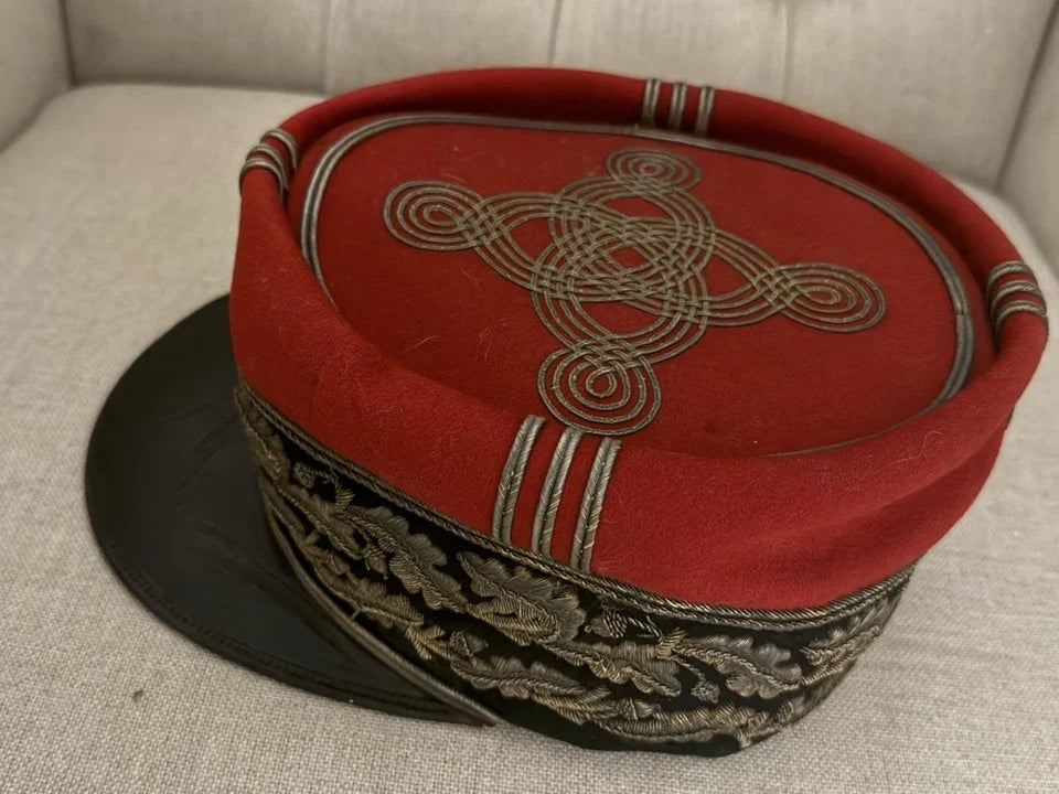 WWI divisional general's képi, master tailor Bidal