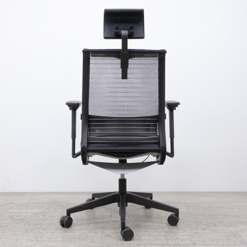 Steelcase Think V1 Grey 3D + Headrest