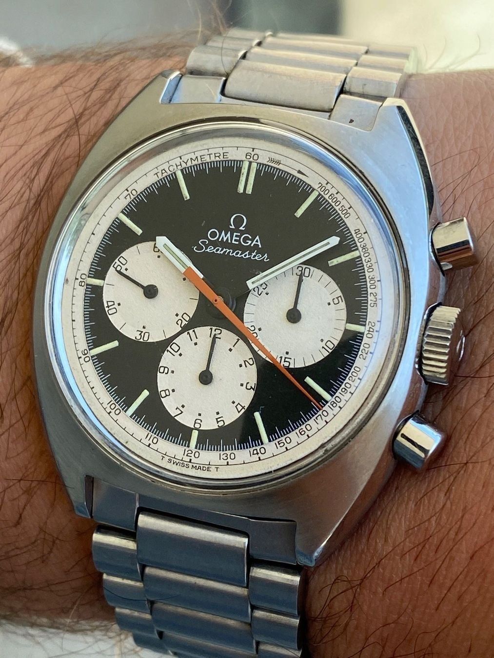 1968 OMEGA Seamaster vintage chronograph