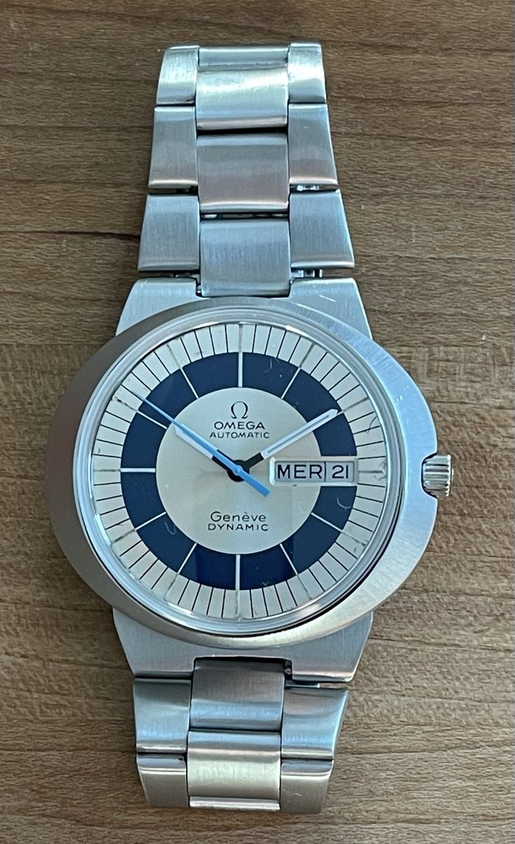 1969 Omega Genève Dynamic Automatic Day-Date watch