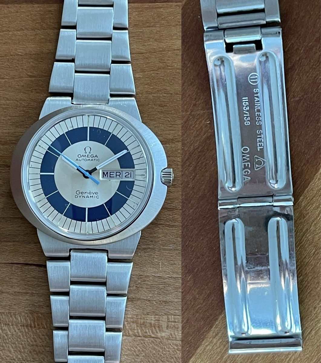 1969 Omega Genève Dynamic Automatic Day-Date watch