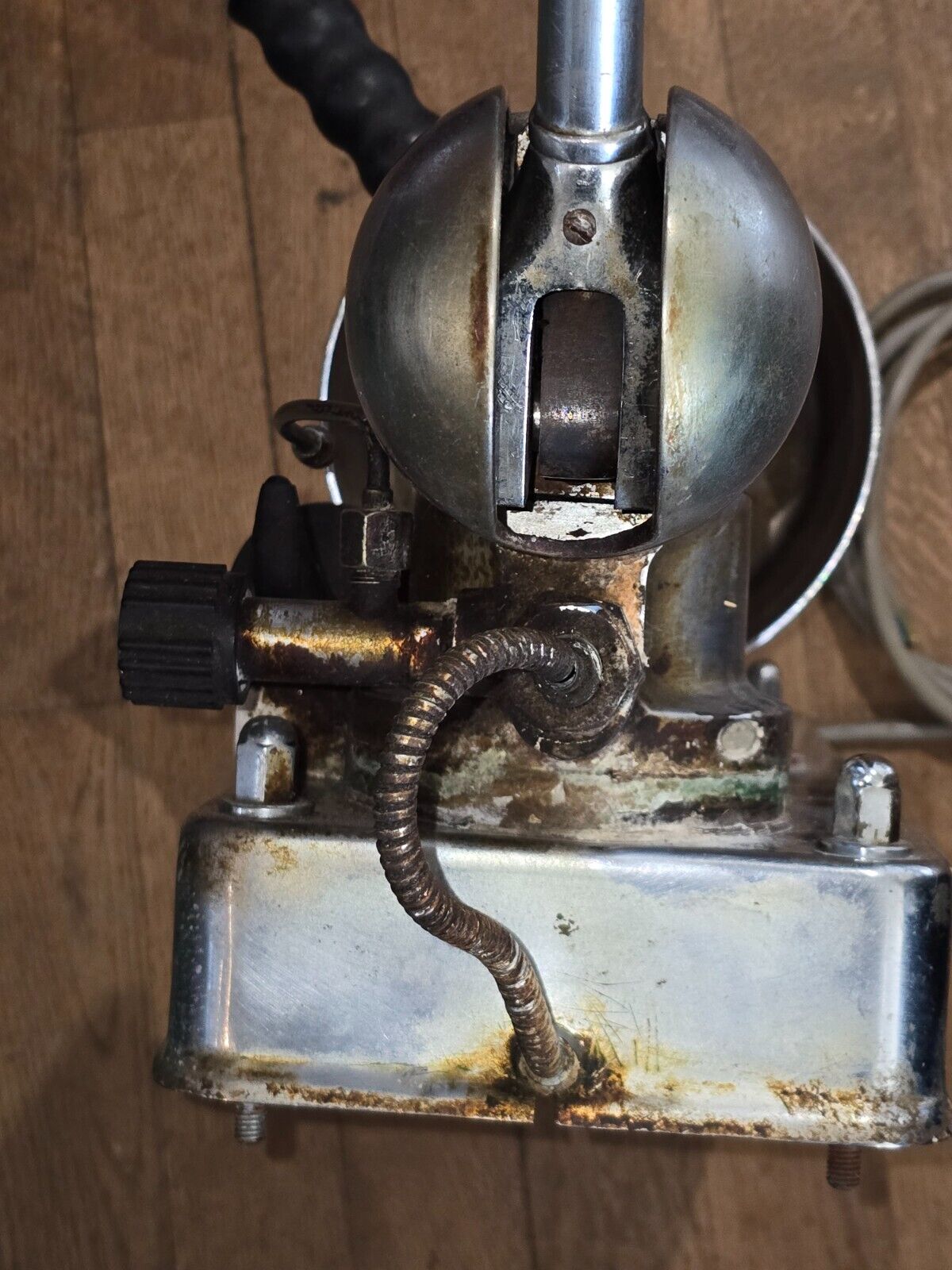 Vintage wall-mounted percolator