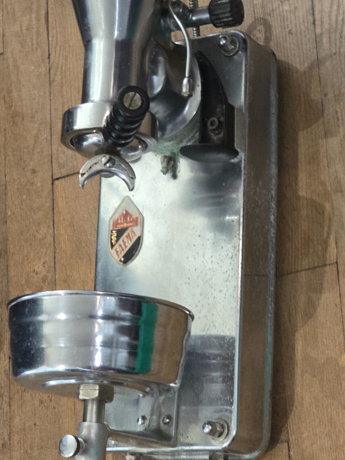 Vintage wall-mounted percolator