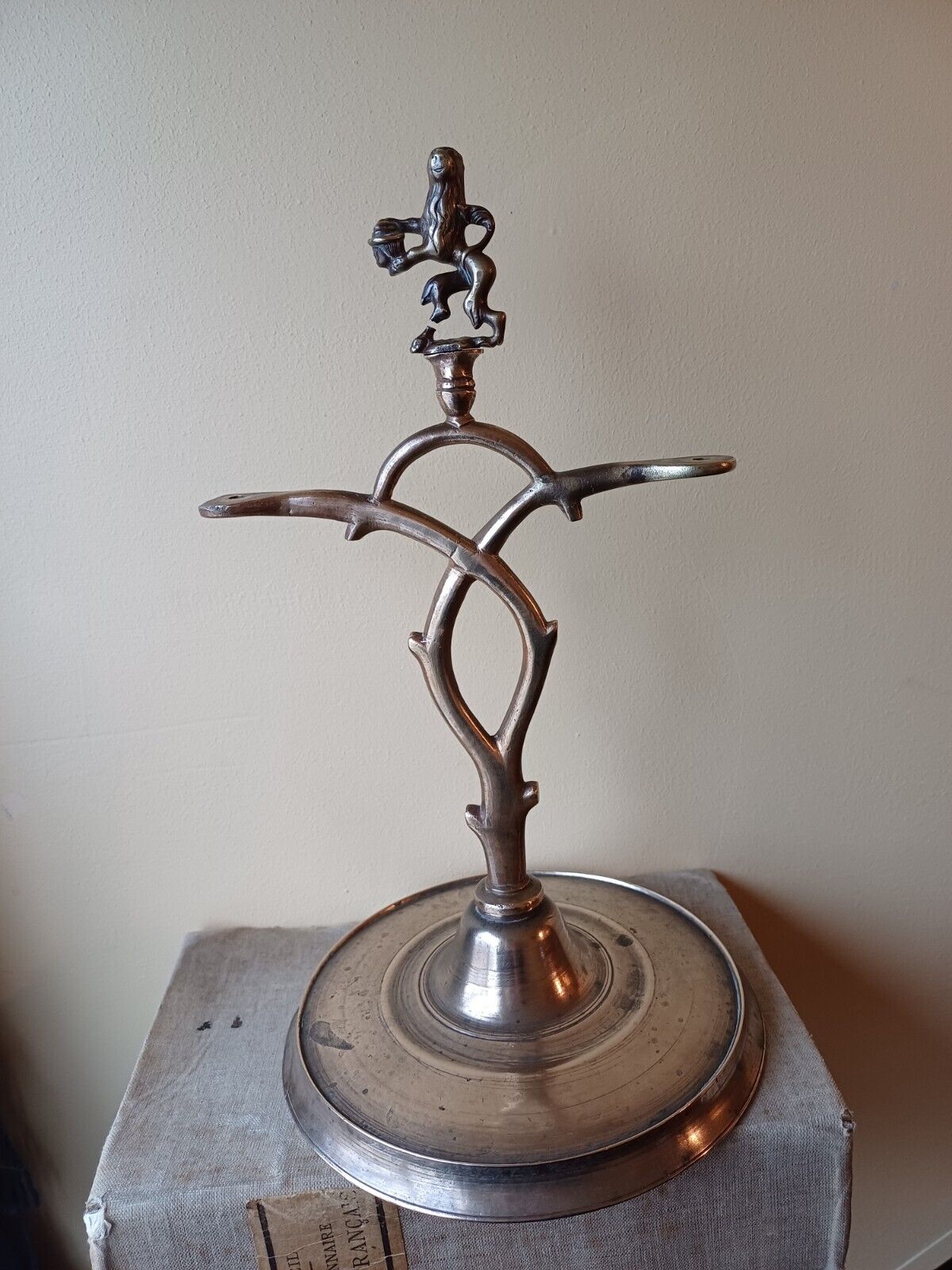 Bronze candlestick