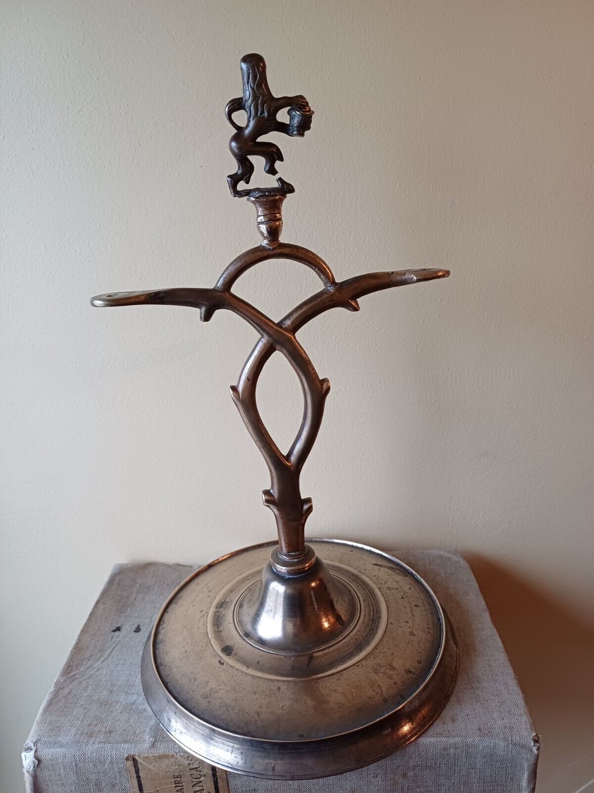 Bronze candlestick