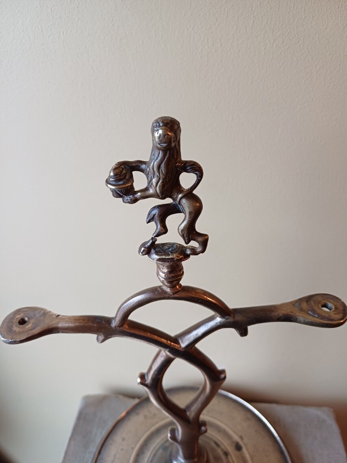 Bronze candlestick